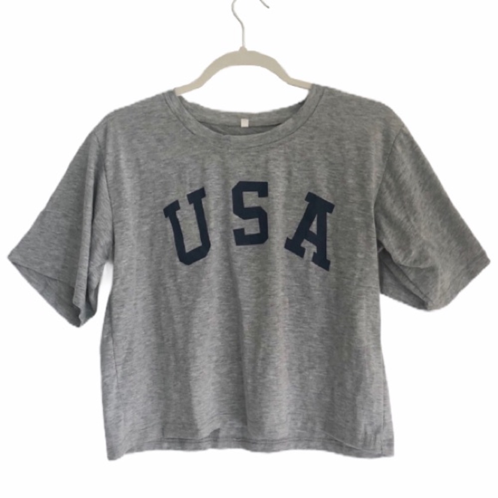 USA Crop Top